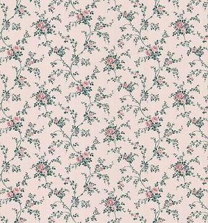 Wallpaper Small Floral Print / Cottage Floral Decor / New England