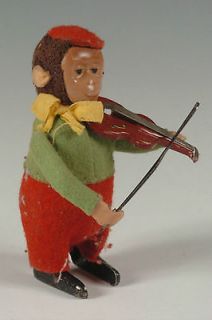 Vinatage Schuco Monkey with Violin rare Lot12