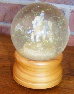 Lefton Carousel Horse The Sting Musical Snow Globe