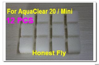 New 12 Foam Filter Pads For Aqua Clear 70 / 300 AquaClear High Quality
