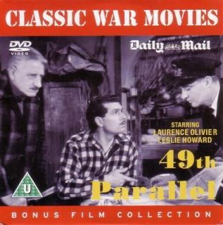 49th Parallel (DVD 1941) aka The Invaders Laurence Olivier Leslie