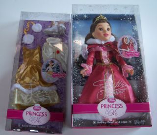 Princess & Me Beauty & the Beast Belle Holiday Doll & Winter Outfit