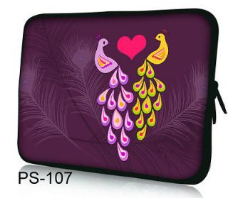 Peacock Love Laptop Case Bag Pouch Cover For 13 13.3 Apple Mac