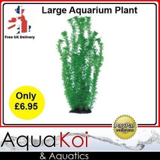 GIANT LARGE PLASTIC AQUARIUM FISH TANK 20 50cm PLANT 2