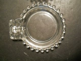 vtg 2 Candlewick Glass Ashtrays Candlewick by Imperial