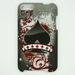 Apple iPod Touch 2/3 Generation iTouch 2/3 Spades Designer Snap On