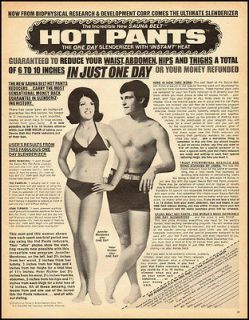 1971 vintage ad for Sauna Belt Hot Pants Weight Reducer  071612
