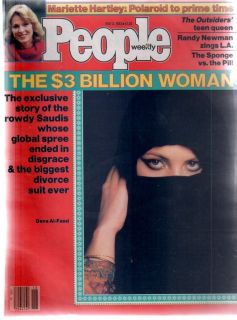 People Weekly 1983 May 2,3 Billion Woman,Dean Al Fassi,Marie tte