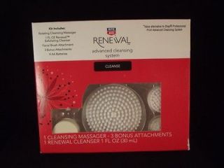 Renewal Advanced Cleansing System Face Facial Massager Cleanser