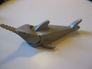 Lego SAWFISH  Light Gray  Shark Animal Ocean Sea Divers Pirate