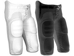 NEW Champro Integrated Football Pants, ADULT, Black or White, Built In