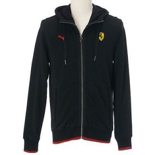 PUMA Mens Ferrari Classic Hd Sweat JKT Jacket Black 56332101 Asia Size