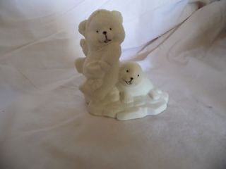 New Snowbear and Baby Seal with Stocking from Artistic Gifts