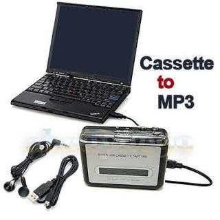 Cassette Tape Converter TO PC iPOD CD  Digital Audio Music PLAYER