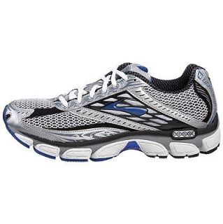 Mens Running Shoes Brooks Glycerin 8 Blue and White Athletic Shoes