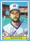 Gene Garber Autographed Signed 1979 Topps Atlanta Braves Card