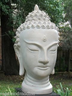 Austin Prod Buddha Head God Goddess Diety Bust Sculpture Asia India