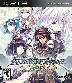 Record of Agarest War Zero (Sony Playstation 3, 2011)