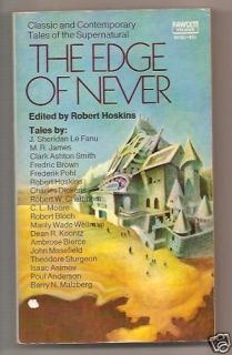 of Never ed by Robert Hoskins (Le Fanu, Bloch, Asimov   Short Stories