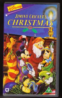 JIMINY CRICKETS CHRISTMAS   VHS PAL (UK)   RARE