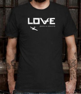 New Angels & And Airwaves AVA Love Tour Rock T Shirt Tee Size L (S to
