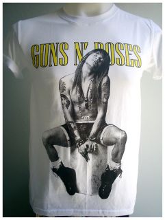 Singer W. Axl Rose Guns N Roses hard rock AXL Roses T Shirt size S