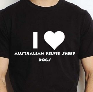 PERSONALISED AUSTRALIAN KELPIE SHEEP T SHIRT WATER SPRITE DOG LOVER