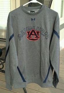 UNDER ARMOUR Auburn Football MEDIUM M Sweatshirt Pullover TEAM ISSUED