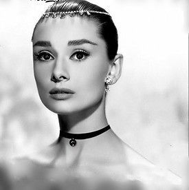 Audrey Hepburn Lace Necklace Gothic Necklace   Costume Jewelry