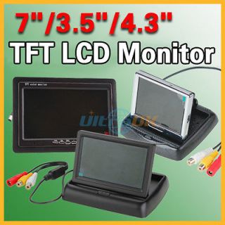 TFT LCD Color Car Auto Rearview mirrow Monitor Security Camera