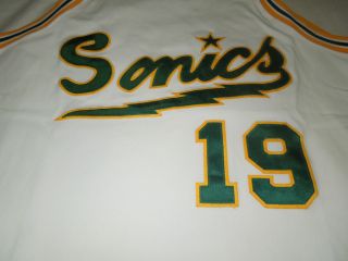 Mitchell Ness M&N Lenny Wilkens Seattle SuperSonics Sonics Jersey USA