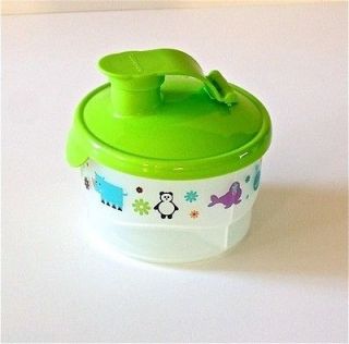 Tupperware Animal Early Ages BABY Cereal FORMULA Divided Travel