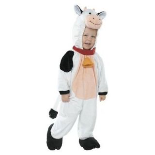 Baby Plush Cow Costume Clothes 6 to12 months New Toddler Halloween New