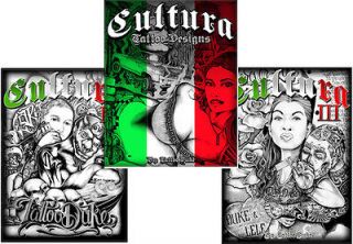 Mexican CULTURA I, II, III AZTEC Gangsta Black/Grey Sketchbooks