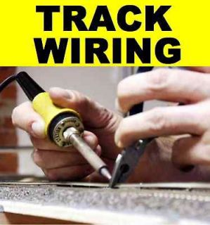MODEL RAILWAY TRACK LAYOUT WIRING & SOLDERING GUIDES