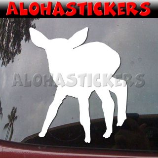 FAWN Baby Deer Yearling Car Truck Laptop Moped Vinyl Decal Window