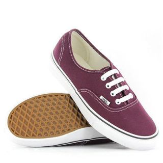 Vans Classic Authentics Maroon Youths Trainers