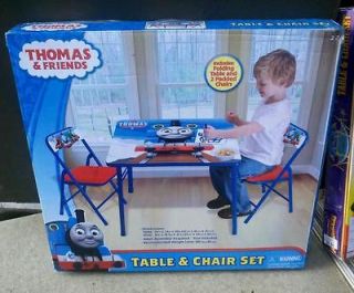 NIB Thomas Tank & Friends Kids Activity Table & 2 Chairs Set