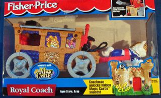 Fisher Price Magic Castle Royal Coach new in box