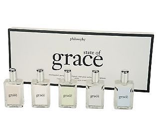 5pc Philosophy State of Grace Fragrance Set (amazing,pure, baby,inner