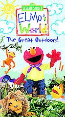 ELMOS WORLD The Great Outdoors (2003) VHS *LN*