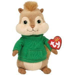 Ty Theodore from Alvin and the Chipmunks Beanie Babies Stuffed Plush