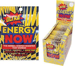 144 PACKS ULTRA ENERGY NOW (432 PILLS TOTAL) 6 BOXES