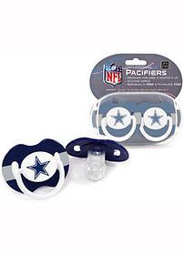 Dallas Cowboys Pacifier 2 Pack (2010)   New   Sports Merch