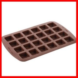 Wilton Bite Size Brownie Squares Silicone Baking Mold 2105 4923