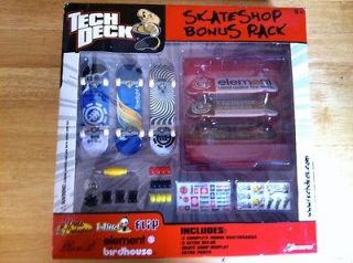 Tech Deck Skate Shop bonus 6 Pack Element New in box RARE
