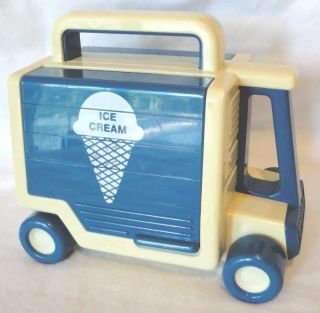 Vintage TONKA Ice Cream Truck Toy BANDAI 1985 Thailand