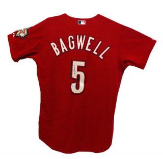 JEFF BAGWELL SIGNED AUTOGRAPHED HOUSTON ASTROS JERSEY MLB