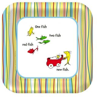Dr. Seuss Baby Shower Party Supplies Deluxe Set (8)