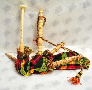 Gift  Children / Junior Playable Scottish Bagpipes Buchanan Tartan